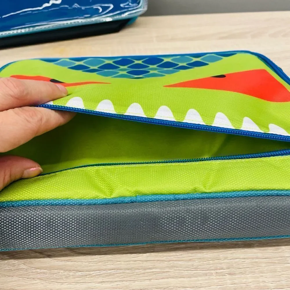 NWT Case-It Universal Monster Zipper Binder with Removable Laptop Sleeve 2” Ring